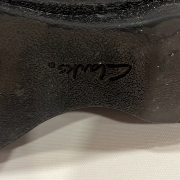 CLARKS Women’s Whistles Whey Black Zip Up Riding Boots Leather & Suede 8.5M - Picture 13 of 13